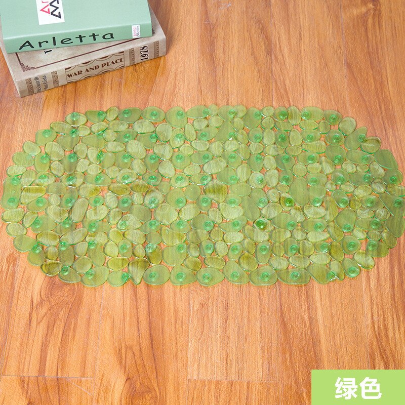 Antislip badmat met zuignap, waterdicht, pvc, veelkleurige matten, wasbare badmatten, badkamerbenodigdheden