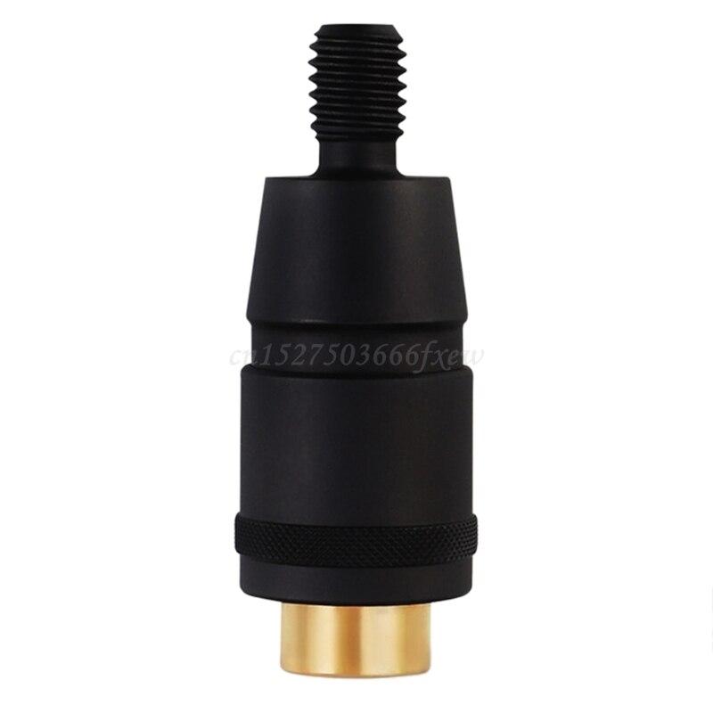 448D 1Pc Vissen Schepnet Connector Quick Release Adapter Staaf Connector Vissen Tools Visgerei Medeplichtige: -BK
