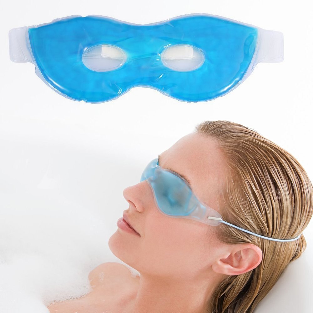 Draagbare Herbruikbare Geen Stimulatie Oogmasker Verlichten Slapen Eye Verlichten Vermoeidheid Donkere Kringen Koud En Warm Kompres Eye Maskers