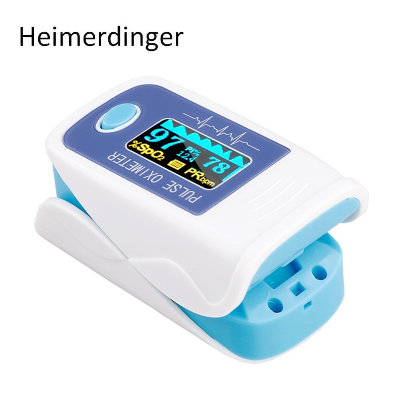 Varastossa 1pc kpl veren happimittari, sormipulssioksimetri happisaturausmittari nopeasti ilman paristoa