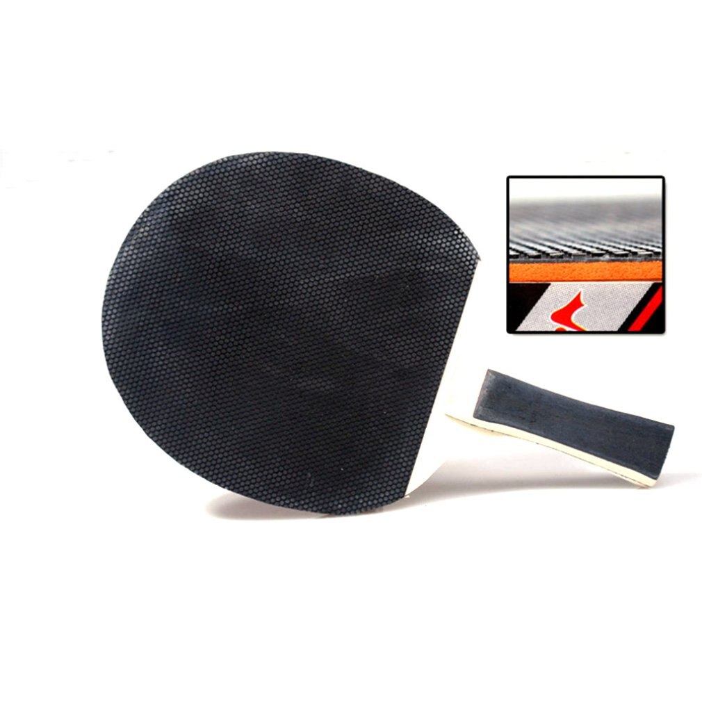 A508 Table Tennis Racket Beginner Set Table Tennis Racket Horizontal Shot Competition Training Beat 2Pcs
