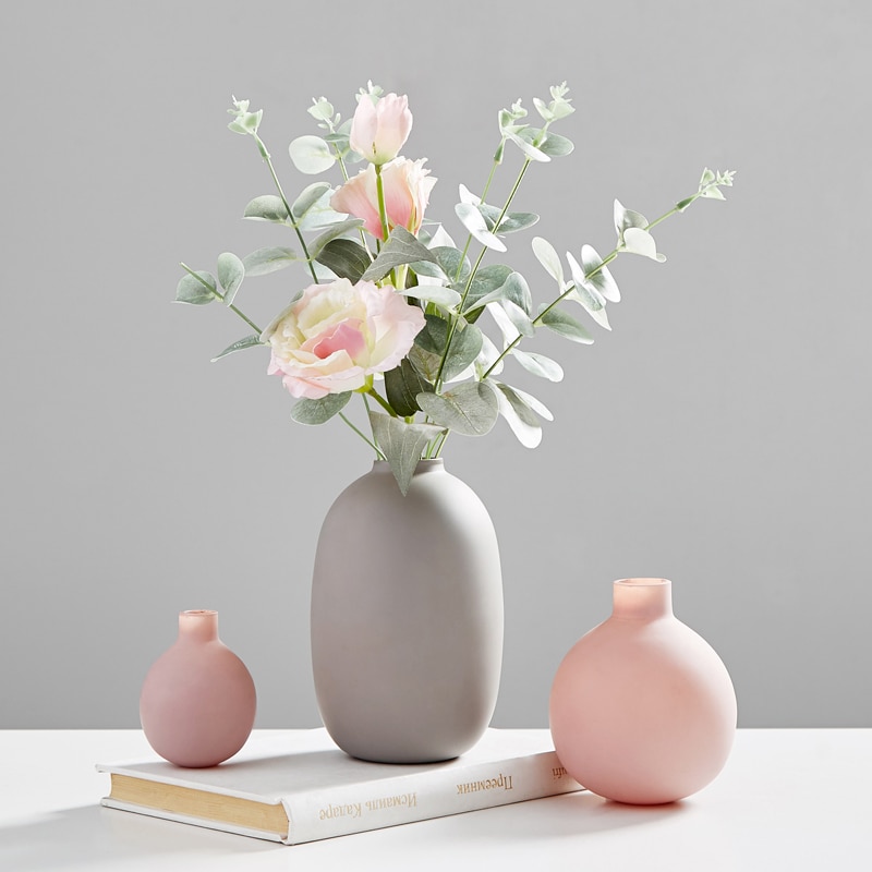 Accessoires de décoration de la maison | Vases à fleurs modernes pour fleurs, Vase en céramique, petite décoration de salon, décoration de bureau