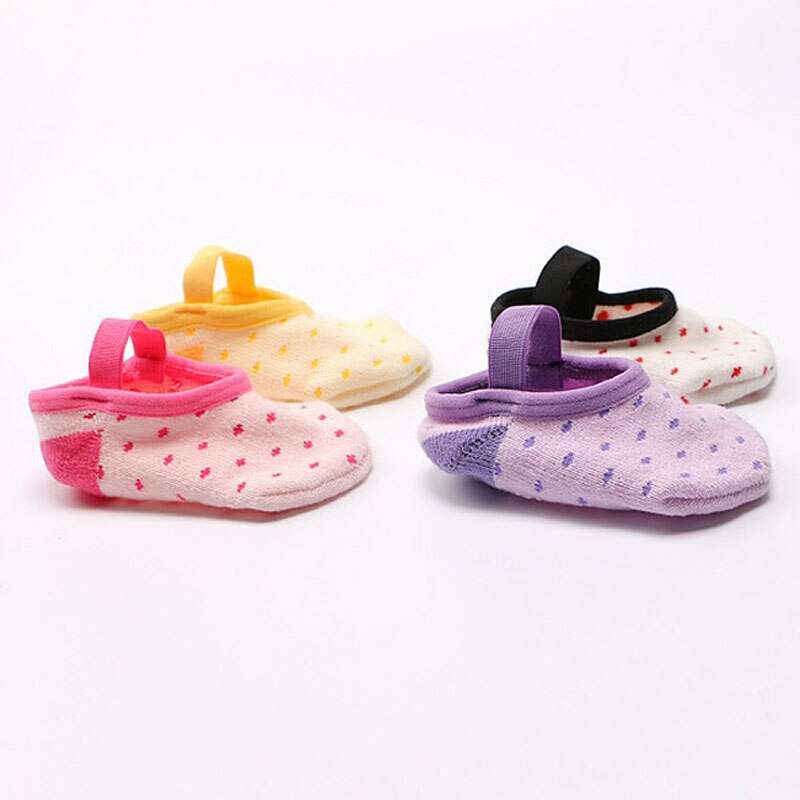 Baby Sokken Meisje Sokken Comfy Katoen Antislip Ballet Schoenen Zachte Vloer Peuter Sokken Calcetines Sokken Voor Pasgeborenen Baby