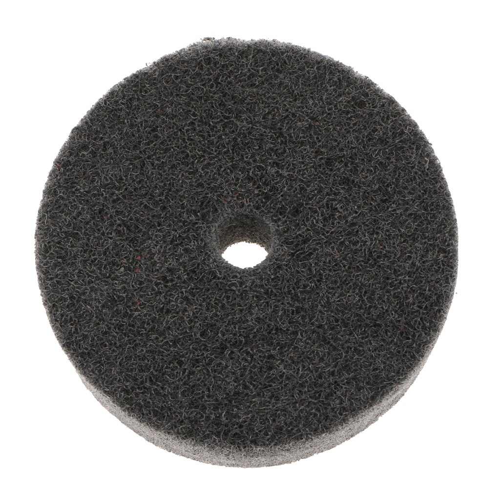 3 Inch Nylon Fiber Polishing Wheel with10mm Bore Metal Dust Paint Remove for Bench Grinder