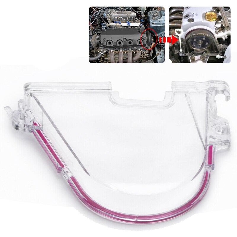 Voor Honda Civic 96-00 Ek Eg D15 D16 Motor Clear Cam Gear Distributieriem Cover Turbo Cam Katrol