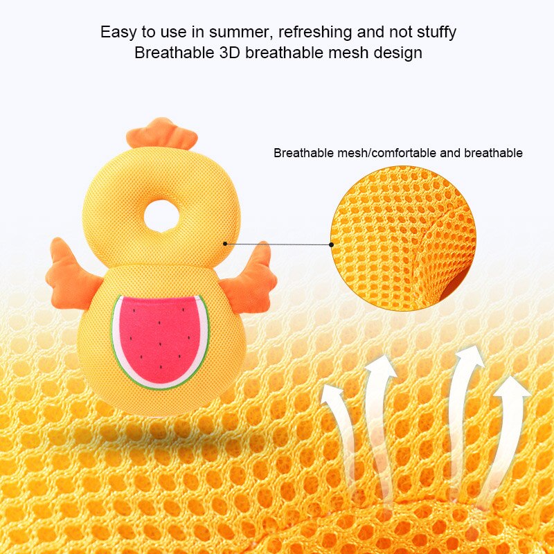 Bébé oreiller doux tête Protection oreiller -né enfant en bas âge oreiller PP coton rebond bébé tête Protection coussin bébé soins sûrs