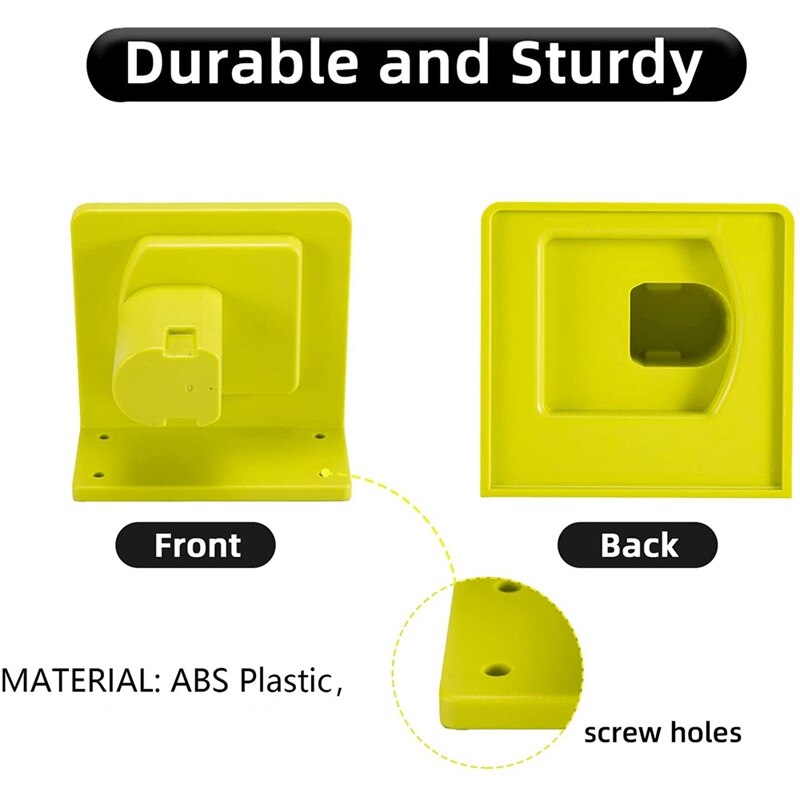 Tools Drill Mount Holder, Fit for Ryobi 18V Tool Holder Dock Hanger