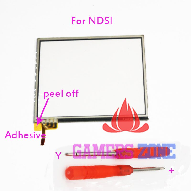 2pcs Vervanging Bottom LCD Touch Screen W/Schroevendraaier voor Nintendo DSi NDSi