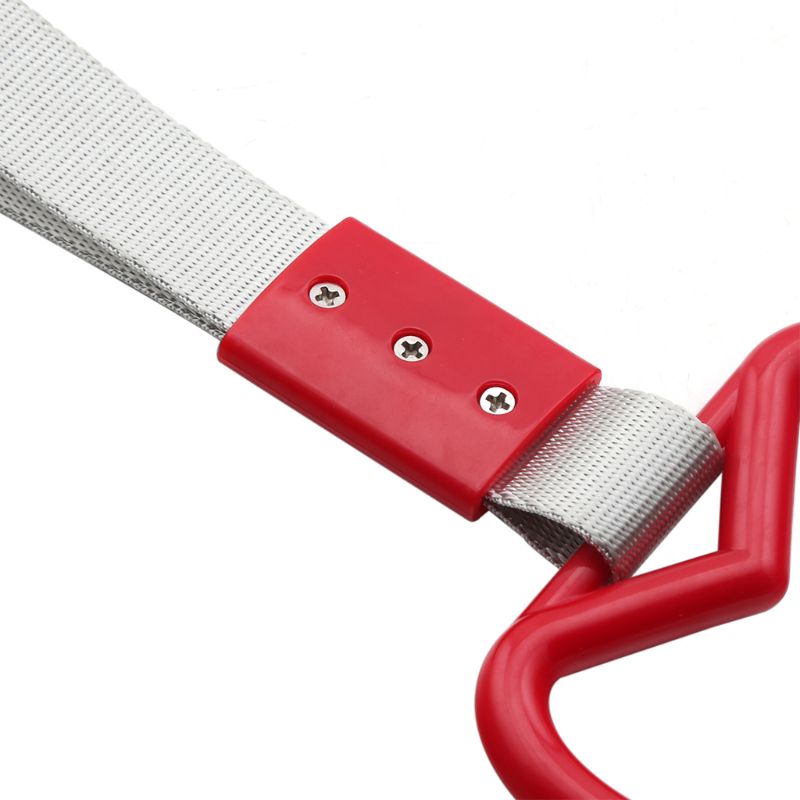 Akcesoria samochodowe pierścień serce JDM pociąg autobus uchwyt pasek na rękę pasek z amuletem pierścień