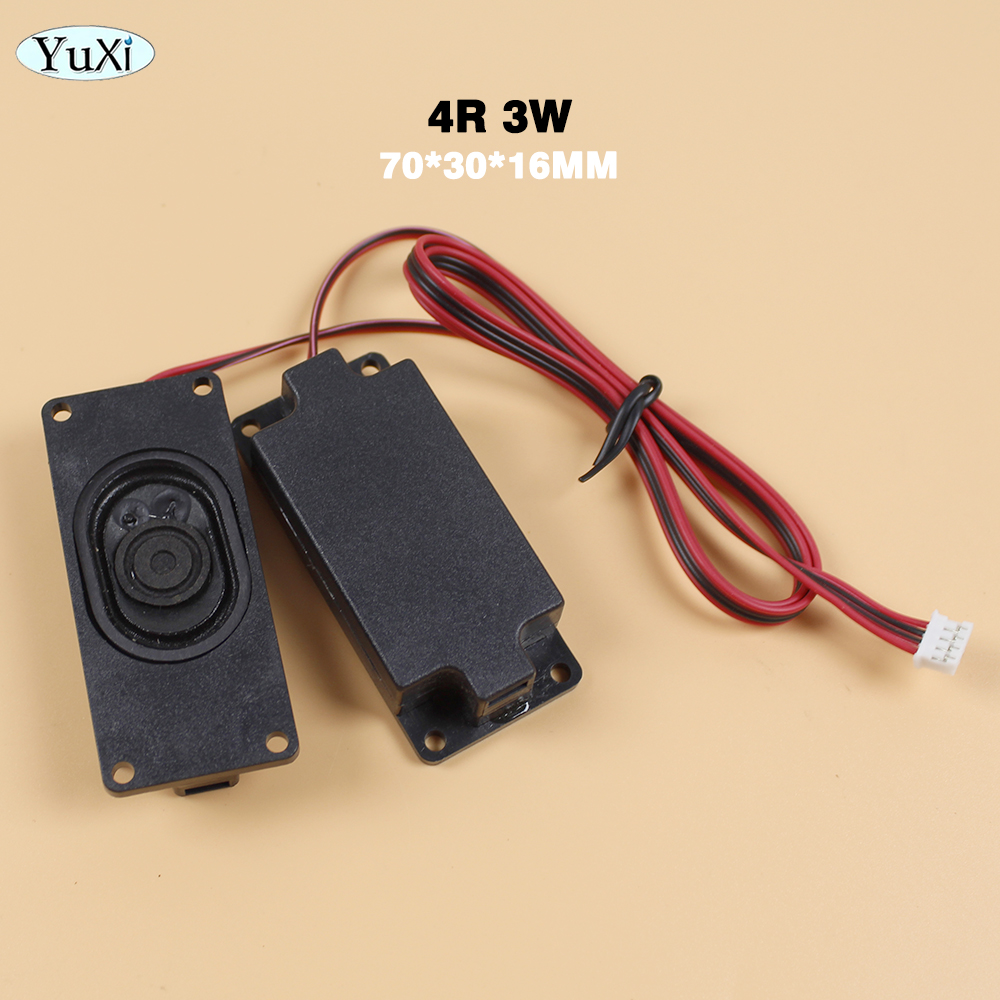 1 Paar Audio Draagbare Luidsprekers Voor Pc Computer Speaker Lcd Tv Speakers 3070 45100 Rechthoek Luidspreker 2W 3W 5W 10W 4ohm 8ohm: Rood