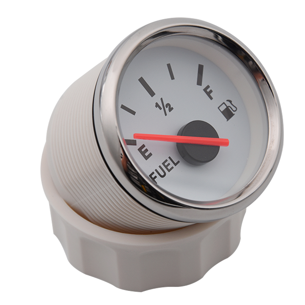 52 mm bränslemätare båt bil bränslenivåmätare e -1/2- f oljenivåindikator passar för 0 ~ 190 ohm bränslesensor sändarenhet bakgrundsbelysning 9 ~ 32v