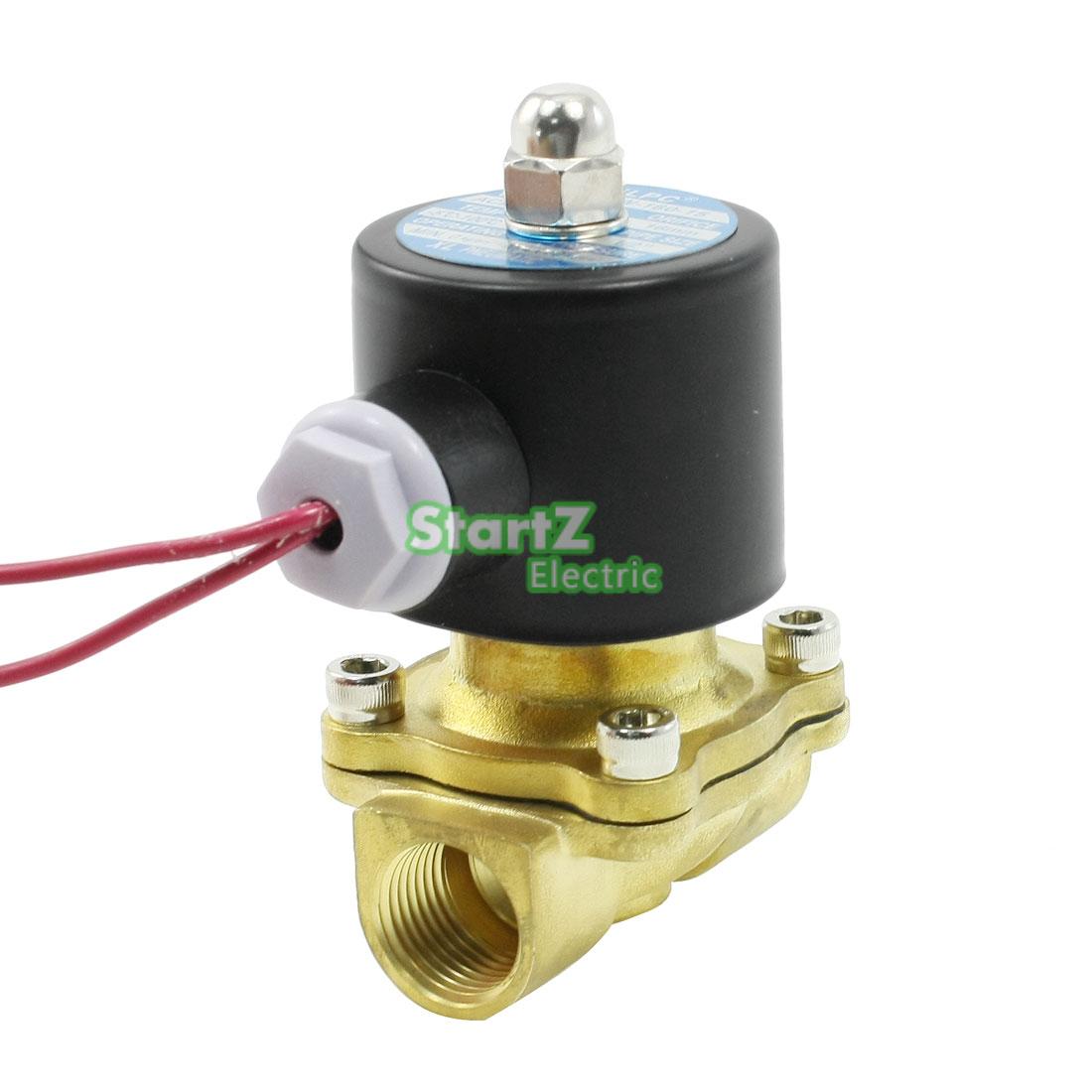 Électrovanne Haute Pression 1/2'' Inox 220V AC Normalement Fermée (NC) - Marque WIC Valve