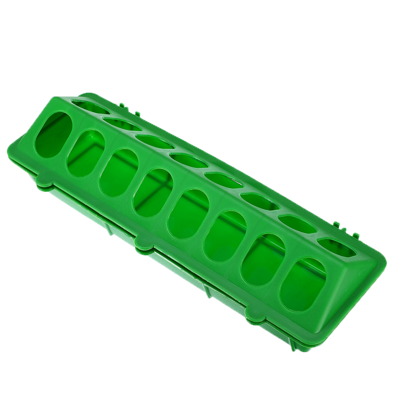 100Pcs Poultry Leg Bands Bird Pigeon Parrot Duck Hen Rings Clip 1-100 Numbered Poultry Leg Rings 10 Colors Pet Product 10.5mm: Green Feeder