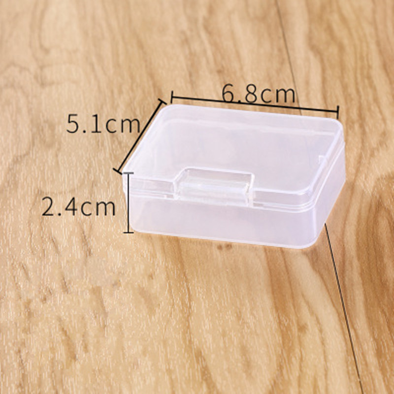 Sieraden Display Praktische Toolbox Plastic Container Doos voor Gereedschap Case Schroef Naaien Boxe Transparante Component Schroef Opbergdoos