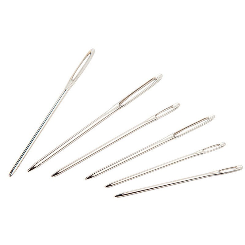 1 Set 20/9Pcs Rvs Naaien Naald Grote Eye Kruissteek Borduren Breien Naaien Accessoire Handwerken Tool 11*1.2Cm