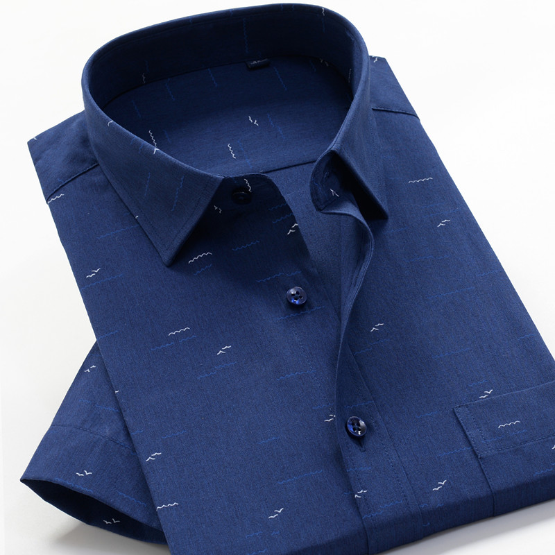 5XL 6XL 7XL 8XL 9XL 10XL Plus Size Men&#39;s Printed Shirt Summer Casual Short Sleeve Brand Shirt Male: 382012 / 50or10XL