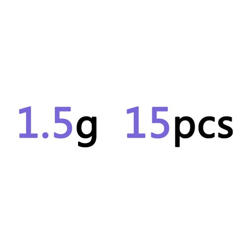 Anzuelo de plomo de 1g-50g, Conector de gancho de cambio rápido, línea de apertura de la boca, peso de plomo, aparejos de pesca de balsa dividida: 1.5g-15pcs