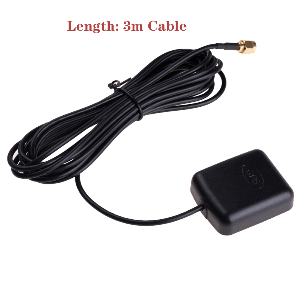 3M Car GPS Antenna SMA Connector Cable GPS Receiver Auto Aerial Adapter For Car Navigation Radio DVD