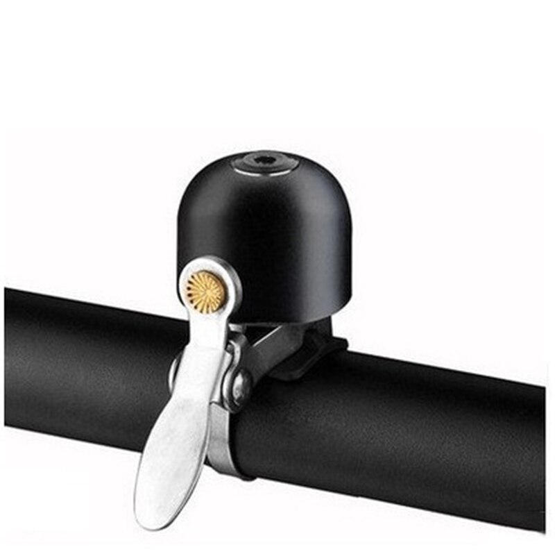 Timbre de bicicleta de montaña plegable, claxon Retro de cobre de 120dB, sonido pequeño, altavoz para bicicleta de carretera, accesorios para equipos de ciclismo: SD560A-Black