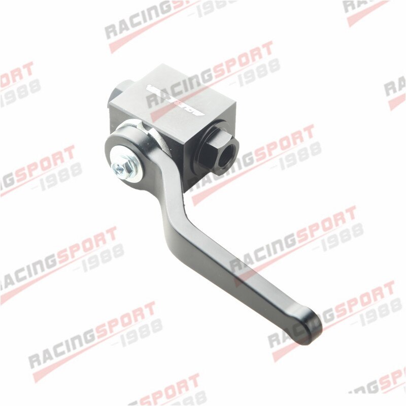 Brake Line Lock Shut Off Valve 1/8" NPT Billet Aluminium Valve BLACK