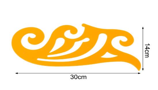 20/25/30cm French Curve Template Ruler Drawing Drafting Tailor Supply: 5A21253-30