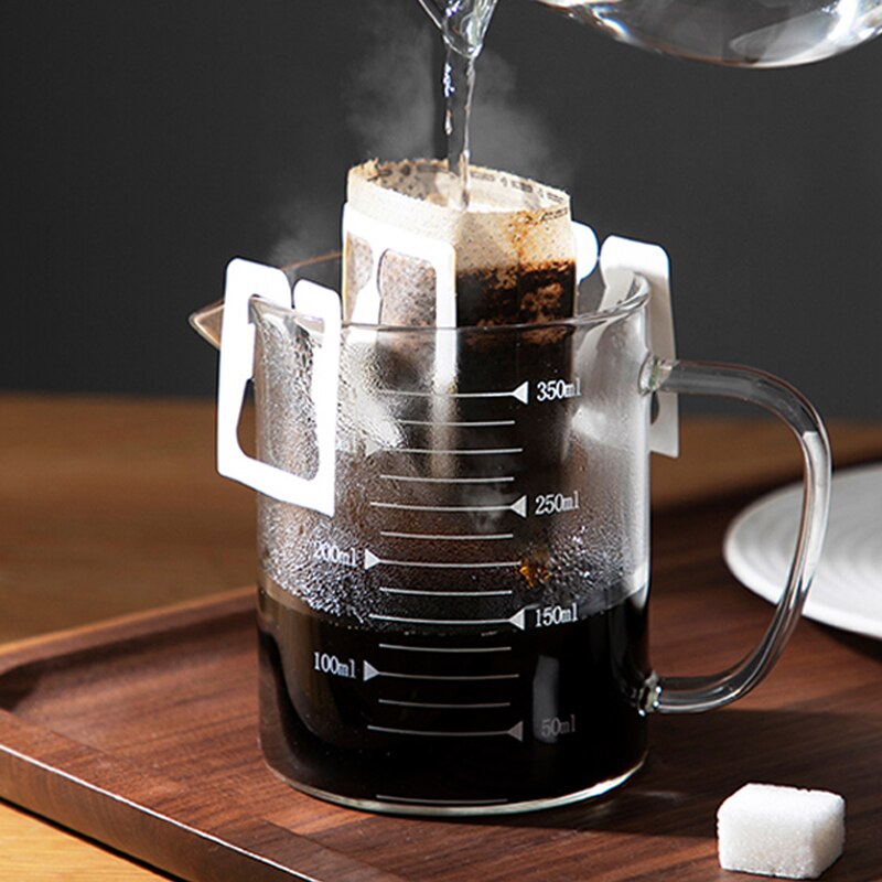 Hoge Borosilicaatglas Maatbeker Grote Clear Melk Cup Met Schaal Glas Maatbeker Voor Bakken Koken Keuken Accessoires