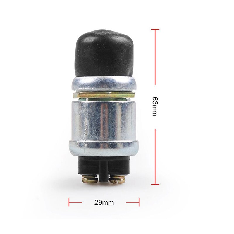 12V 50A Waterproof Switch Push Button Cars Boat Track Horn Engine Start Starter