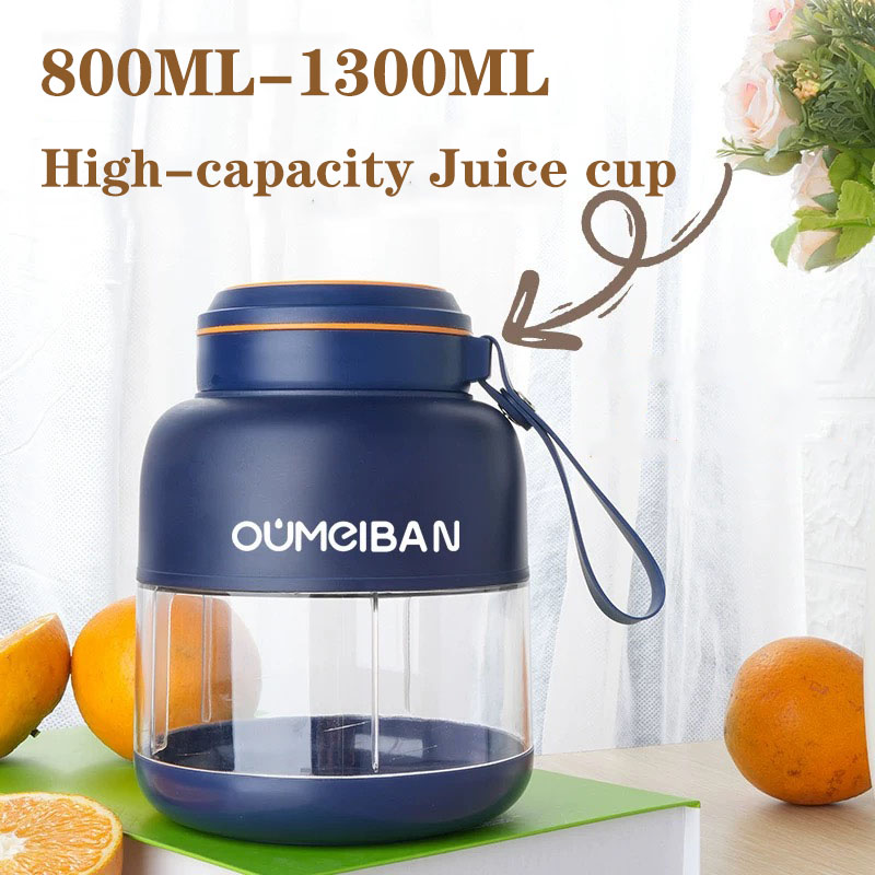 Exprimidor eléctrico multifuncional portátil para el hogar, exprimidor de frutas con carga USB, máquina para beber y beber al aire libre