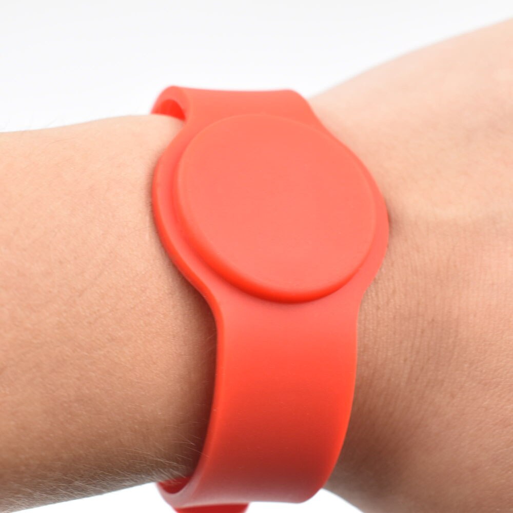 1 sztuk 125Khz RFID TK4100 em4100 wodoodporna karta zbliżeniowa inteligentne nadgarstek bransoletka ID karty robić kontroli dostępu