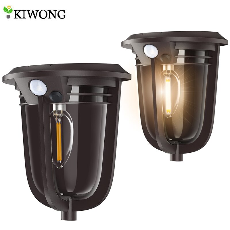 Motion Sensor Wandlamp Solar Veranda Lichten Outdoor Waterdichte Draadloze Retro Decor Verlichting Voor Voordeur Boerderij Hal