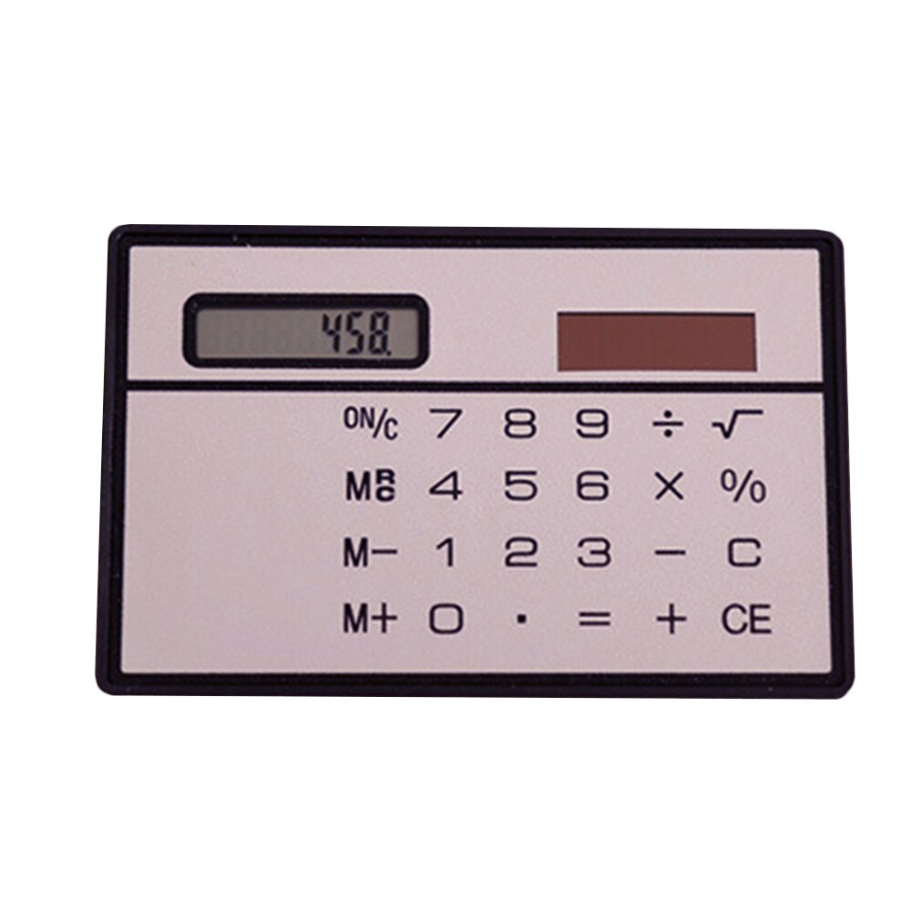 8 Digits Electronic Calculator Desktop Solar Power... – Grandado