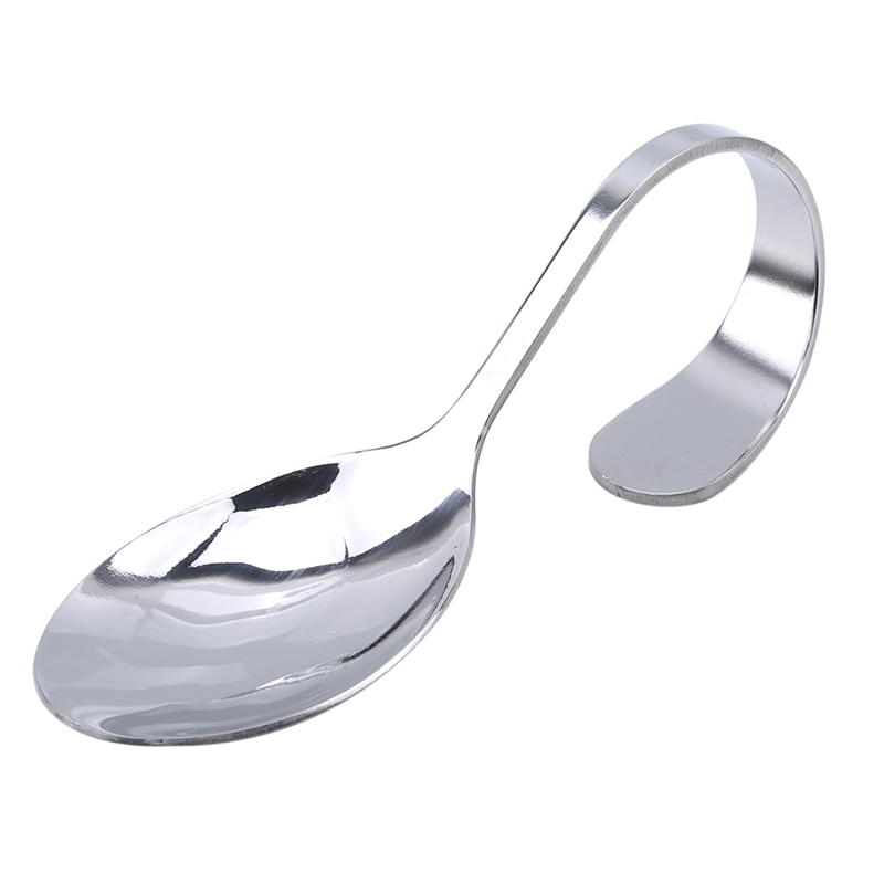 empuñadura curva redondo cuchara punta cuchara Tenedor de ensalada postre cucharillas accesorios de cocina