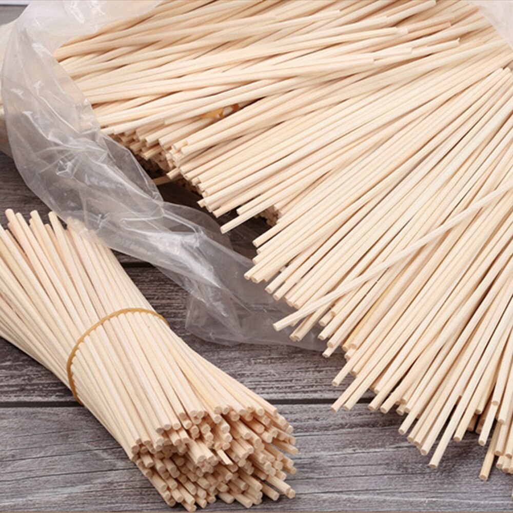 30Pcs Rotan Reed Sticks Geur Reed Diffuser Aroma Olie Diffuser Rotan Sticks voor Thuis Badkamers Geur Diffuser 3mm * 20cm