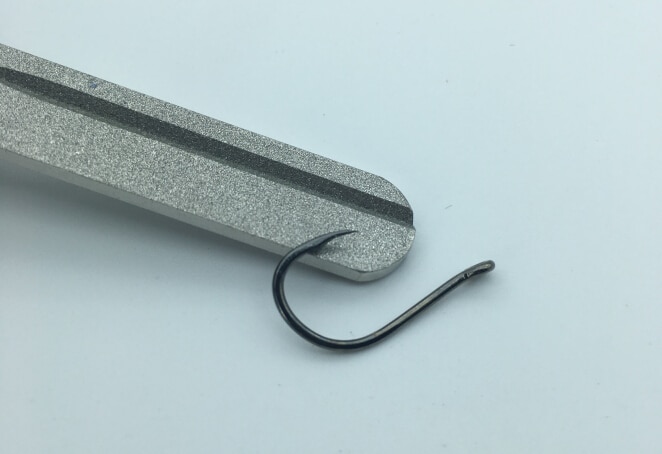 Rompin vishaak slijper visaccessoire visgereedschap diamant voor drievoudige vishaak