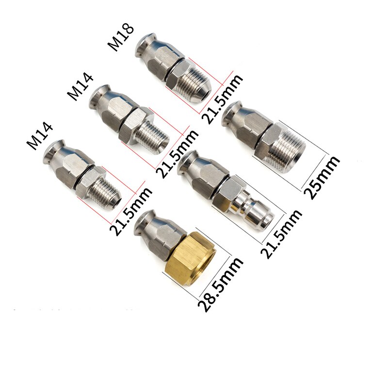 Buse De Nettoyage à Pression – Buse De Nettoyage De Tuyau, Buses De Pression De Tuyau D'eau | Fixation De Nettoyage De Gouttière Avec 6 Buses, Fournitures De Nettoyage De Lissage Pour