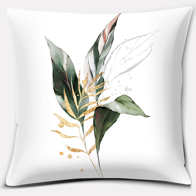 Hjemmekontor dekorasjon pute soverom sofa bil putetrekk tilfelle bønne grønn blomster serie: 470*1200mm / Multi