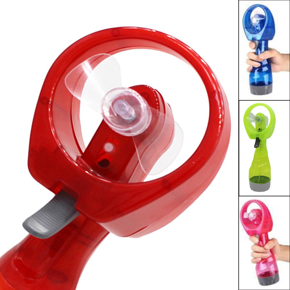 Ventilateur Portable de refroidissement à main, brume d'eau, 95x70x265mm