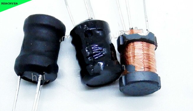 Contactor de vinilo de Motor Mendocino 9*12-2,4 Mh + 84mh, zumbador de cerámica piezoeléctrico, Inductor de alarma de impulso de trípode, inductancia de alarma