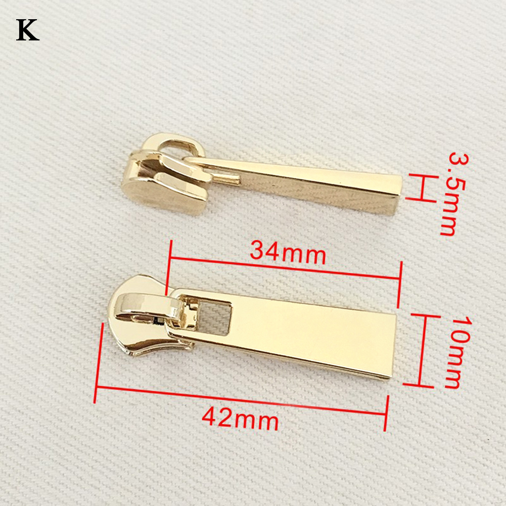 1PC Universal Instant Fix Zipper Repair Kit Replacement Zip Slider Teeth Rescue Zippers For Sewing Clothes: K