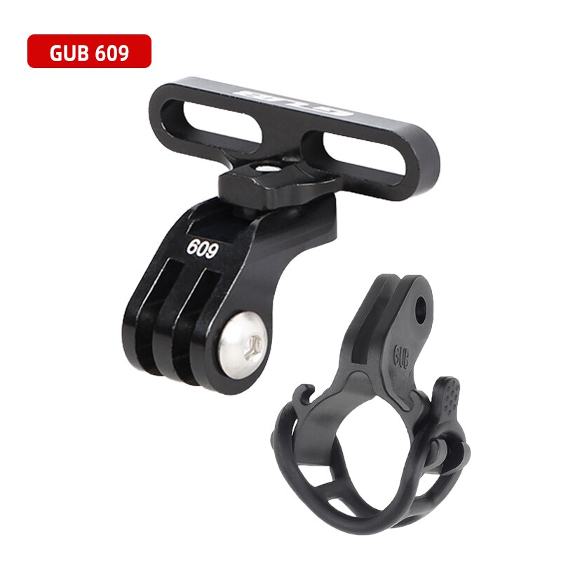 GUB-soporte de montaje en riel para SILLÍN de bicicleta, adaptador de soporte para cámara deportiva, GoPro, anodizado, aleación CNC, 617, 619: GUB609 N Light Stand