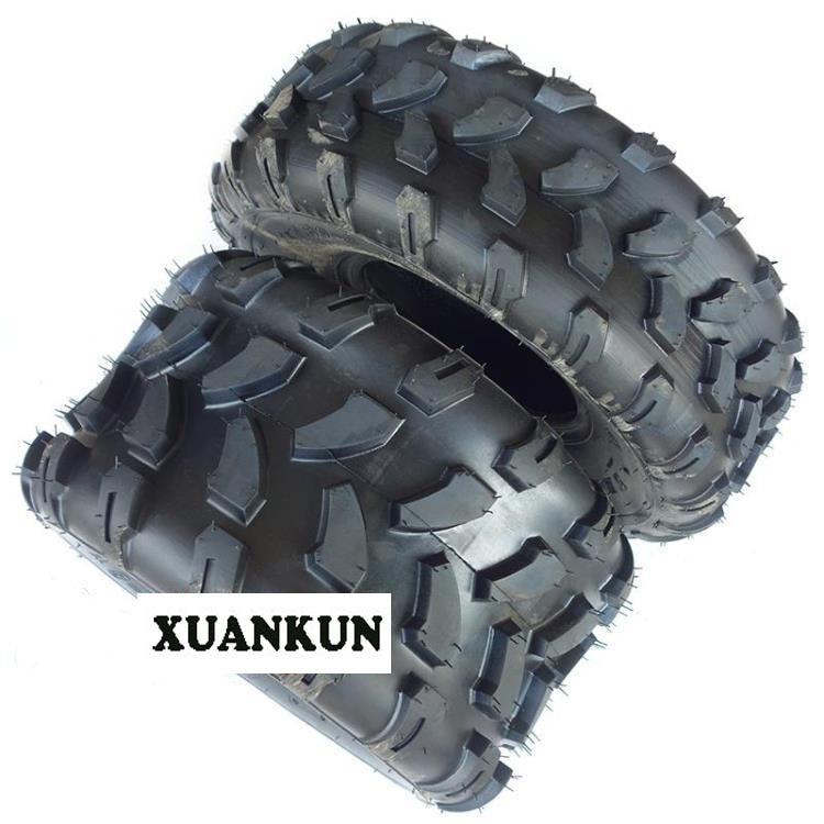 XUANKUN ATV 8-Inch Tires Before The 19X7-8 Inch After 18X9.50-8 Inch Tires Off-Road Wheels