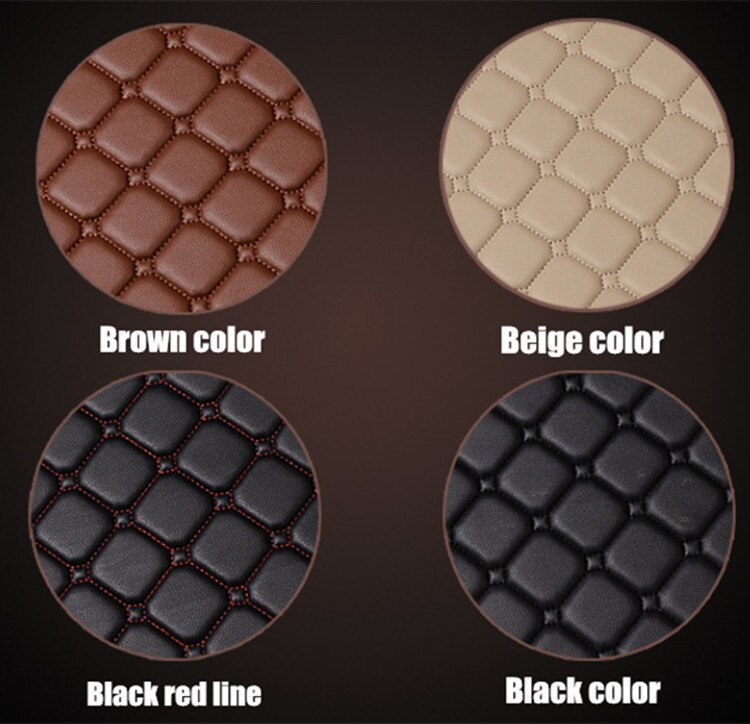 Auto accessoires Auto kofferbak mat Lijnvervoer, Lederen borduurwerk een stuk kofferbak mat, en luxe vresion