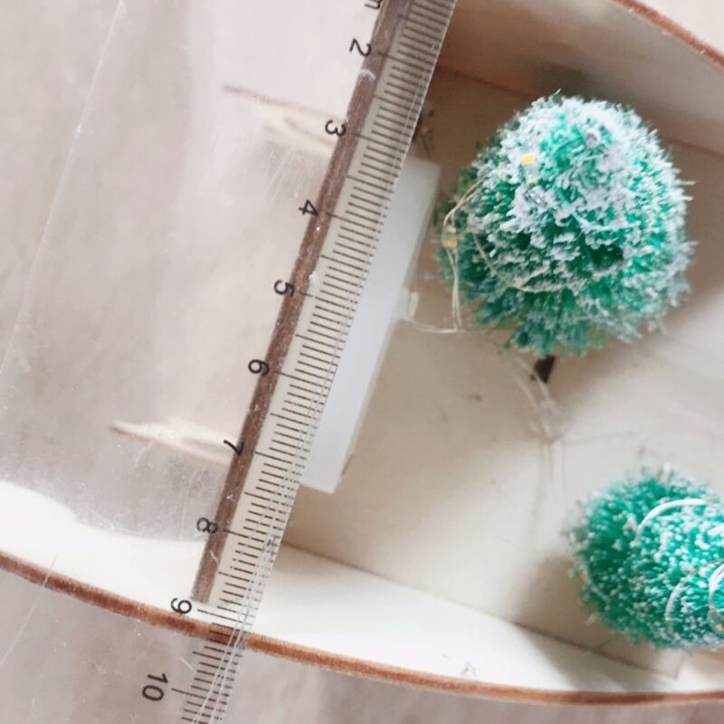 House Sleigh Wooden Advent Calendar Countdown Christmas Party Decor 24 Drawers L4MB