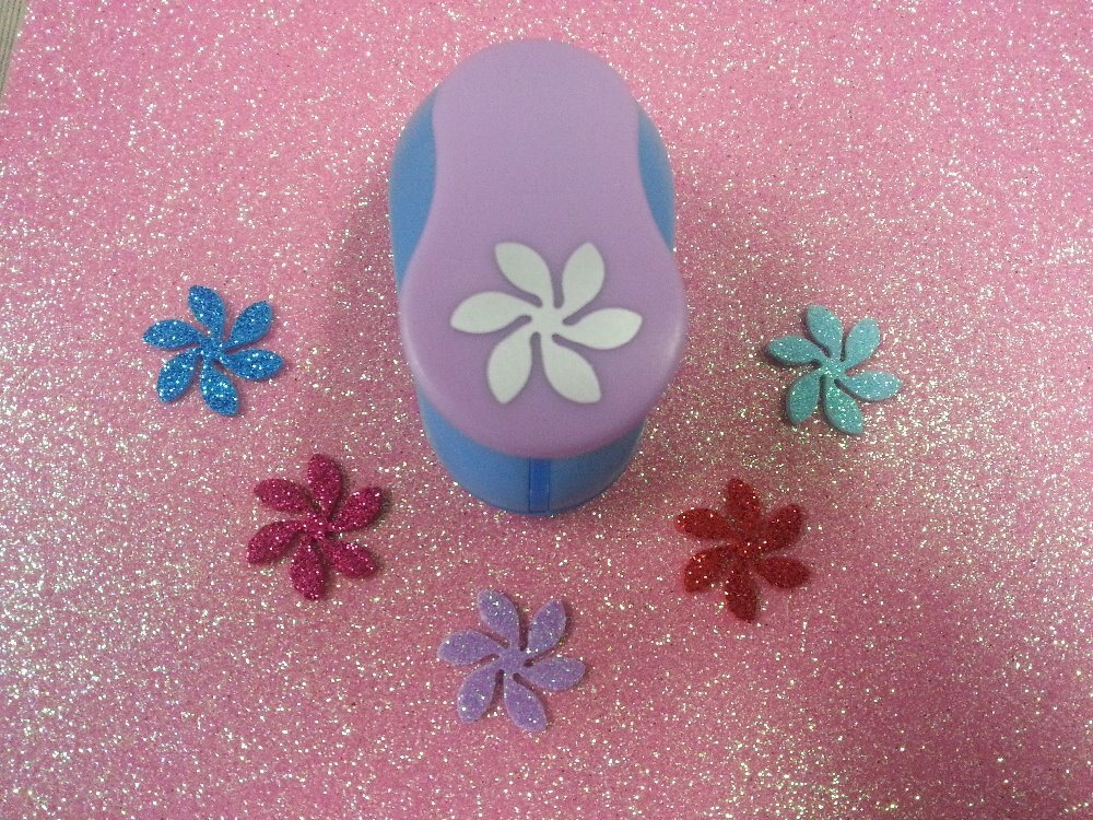 1 inch spindrift craft punch for scrapbook handmade foam paper puncher for DIY eva foam punch furadores alavanca