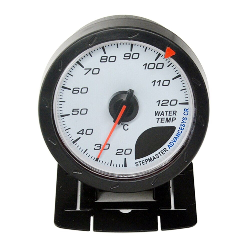 Dragon 60mm Auto Car Meter Boost Water Temp Oil Temperature Pressure Tachometer Volt Air Fuel Exhaust GAS RPM White Face Gauge