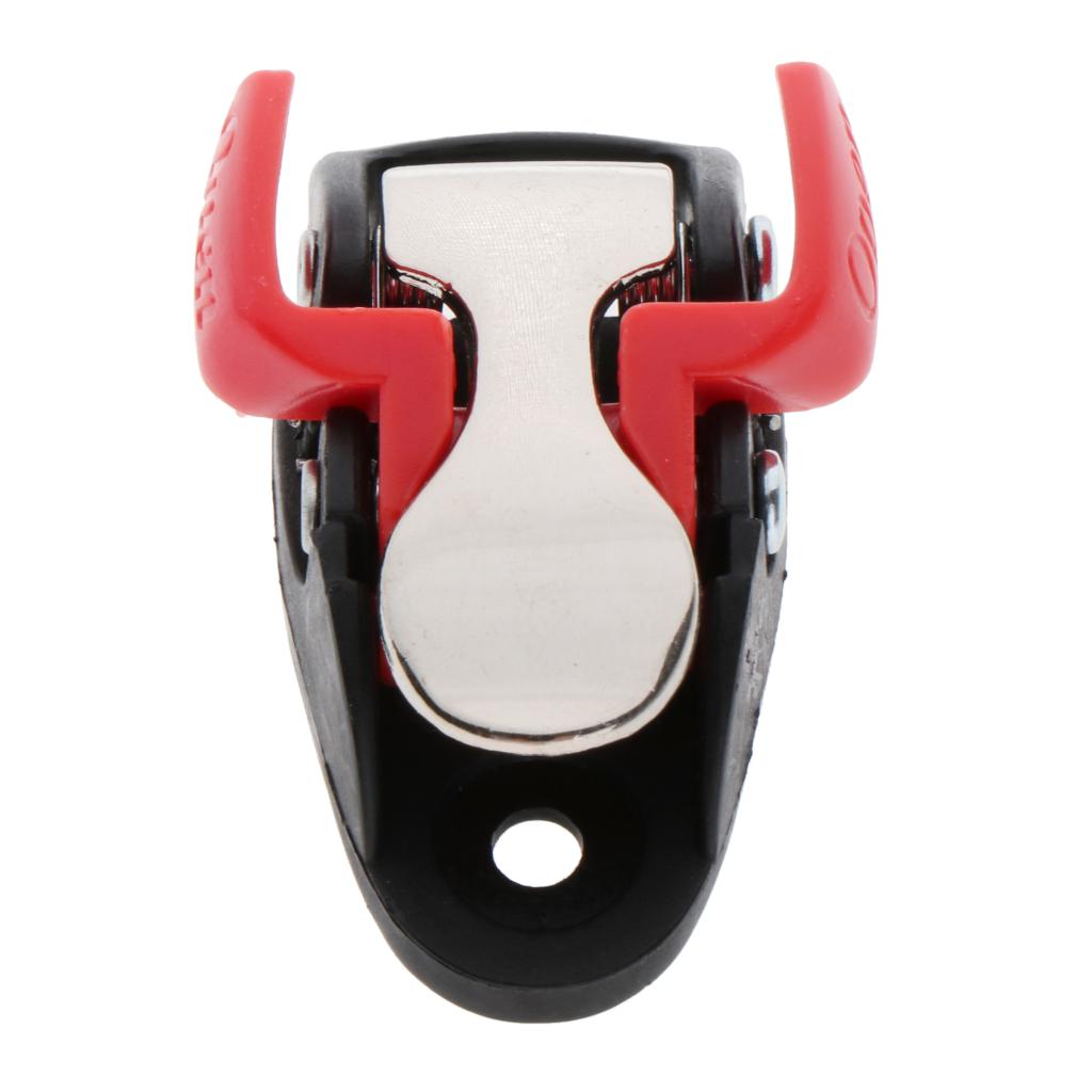 1Pc Plastic Skate Gesp Inline Schaatsen Gesp Roller Skate Boot Sluiting Skate Schoenen Gesp: Red