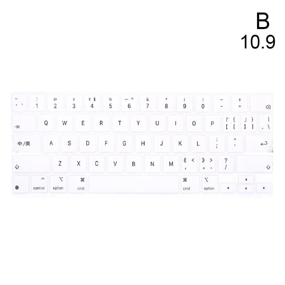 TPU Keyboard Cover Protector Skin for Apple Keyboard iPad Pro 11 Pro11 / iPad Pro 12.9: transparent 10.9