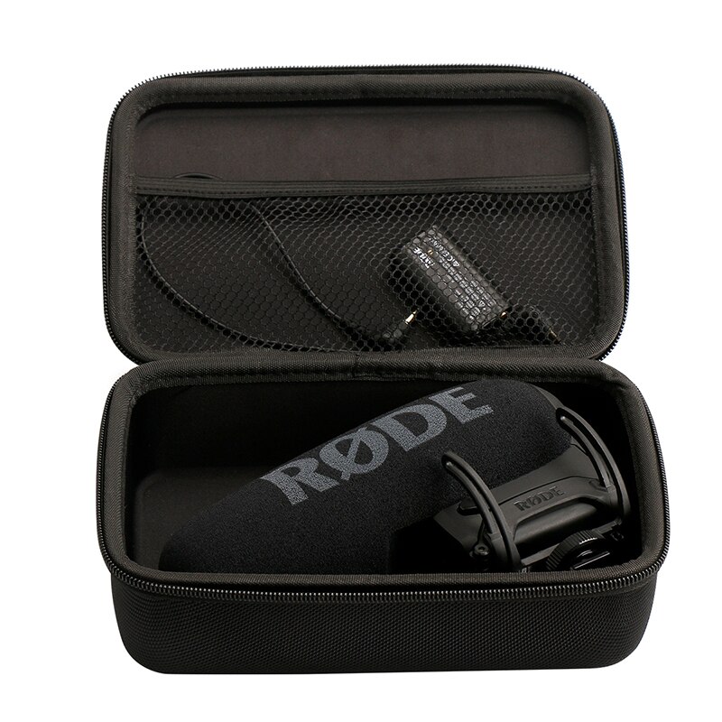 Ulanzi Microfoon Accessoire Beschermen Storage Case Box Voor Rode Videomic Pro Plus Op-Camera Microfoon Harde Reistas Zak: Default Title