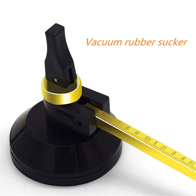 6 Wheels Construction Tool Durable Circular Compass with Scale Knob Window Adjustable Suction Cup Glass Cutter Scribe C7AC
