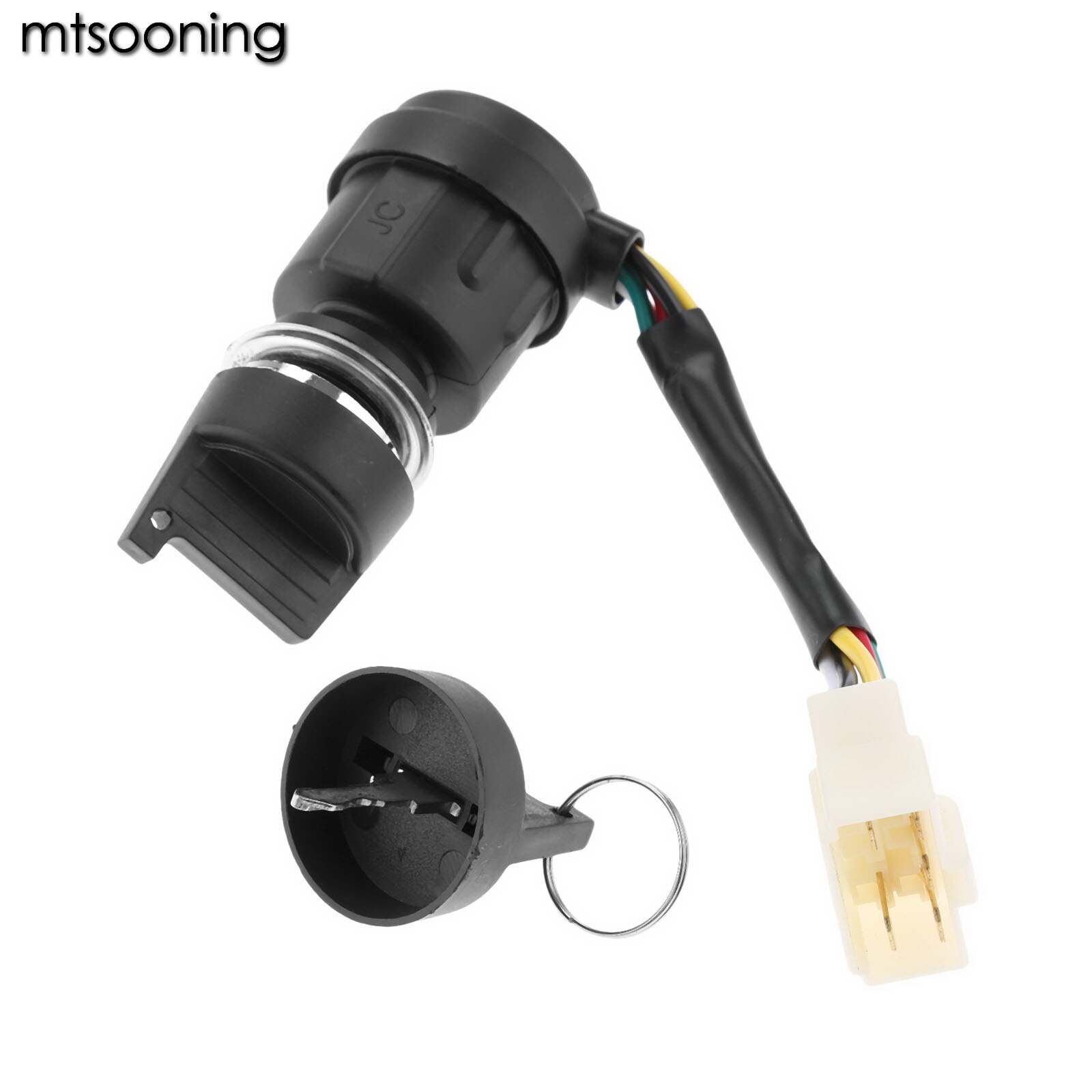mtsooning 5 Wires Ignition Key Switch 3 Positions On Off Start Univerial For Chinese Portable Diesel Generator Engine